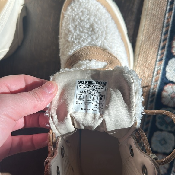 Sorel Brex Waterproof leather & Faux Shearling Boot - Picture 5 of 5